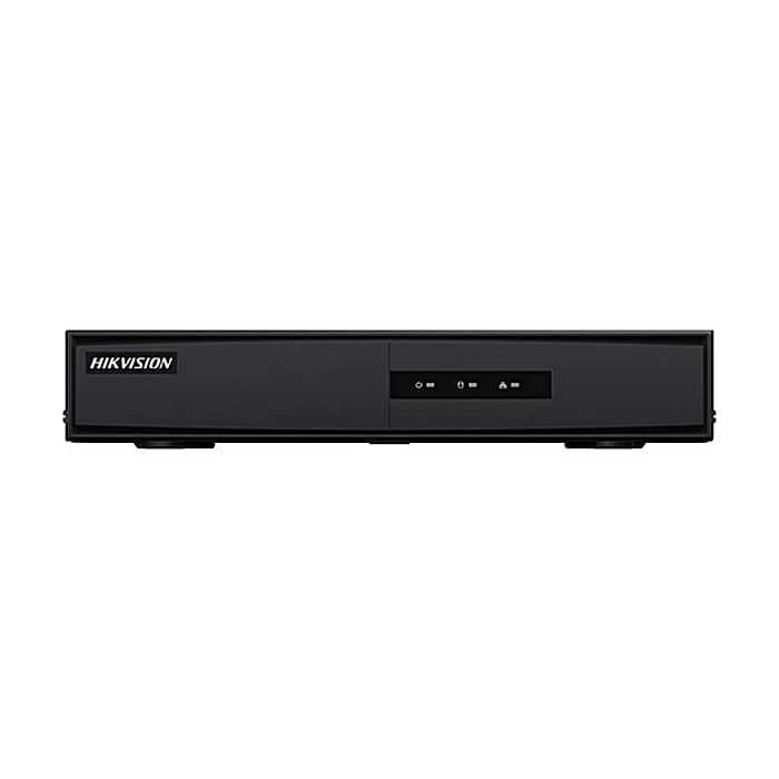 HikVision 8-ch Mini 1U 8 PoE NVR, up to 6 MP, H.265+, 60 Mbps, 1 SATA HDD up to 6TB, 2 USB, Video Output: HDMI/VGA simultaneous output (1080p)