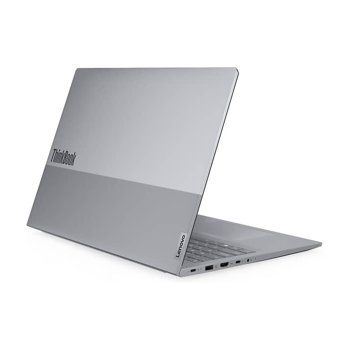 Lenovo ThinkBook 16 G9 Intel Core 7 240H (up to 5.2GHz, 24MB), 16GB DDR5-5600, 512GB SSD, 16" WUXGA (1920x1200) IPS AG, Intel Graphics, 5MP Cam, Backlit KB, WLAN, BT, FPR, DOS, 3 cell, 3Y Onsite (тъмнейл - 4)