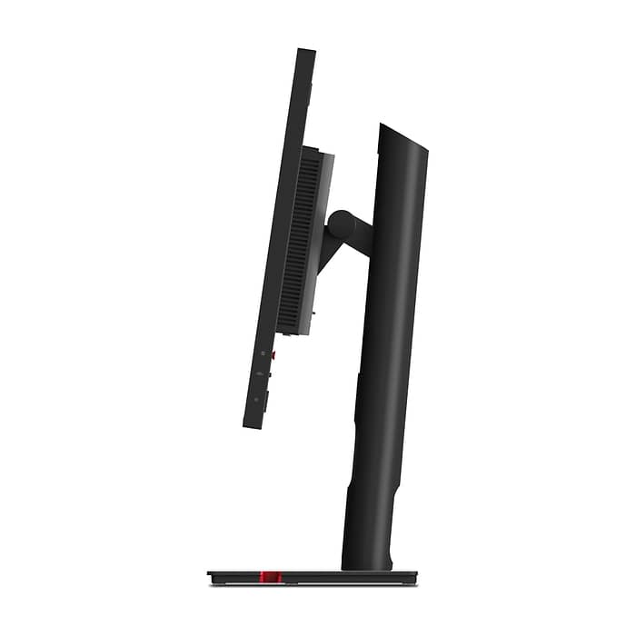 Lenovo ThinkVision T24d-30 Monitor Lenovo ThinkVision T24d-30 24" IPS, WLED, 1920x1200, 16:10, 300 cd/m2, 1500:1, 100Hz, Tilt, Swivel, Pivot, Height Adjust Stand, USB -A,B, HDMI, DP, VGA (тъмнейл - 4)