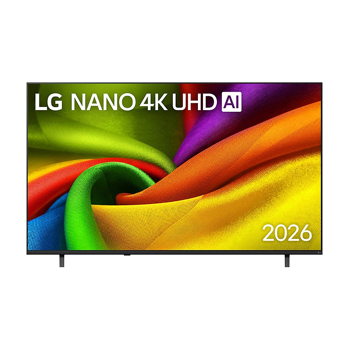 LG 50NU850B3LA, 50" 4K Ultra HD Smart TV, 3840x2160, DVB-T2/C/S2, Alpha7 AI Processor Gen9, HDR10 / HLG, webOS 26 ThinQ, VRR / ALLM / HGiG, 4K Super Upscaling,WiFi 5, Voice Controll, Bluetooth 5.3, AirPlay 2, LAN, CI, HDMI eARC, AI Sound Pro, Google