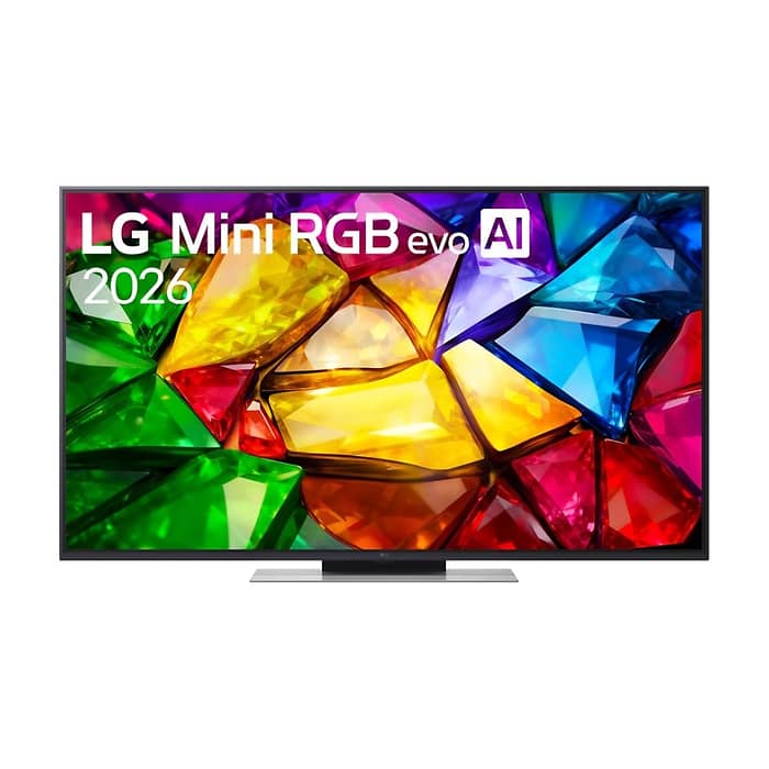 LG 55MRGB87B3B, 55" Mini RGB evo AI Smart TV, 4K Ultra HD 3840x2160, DVB-T2/C/S2, Alpha 8 4K Gen3, 120Hz Native (VRR 144Hz), HDR10 / HLG, webOS 26 ThinQ, Dolby Vision, Dolby Atmos, 4K Upscaling, WiFi 5, Bluetooth 5.3, AirPlay, WiFi 5, CI, HDMI, SPDI