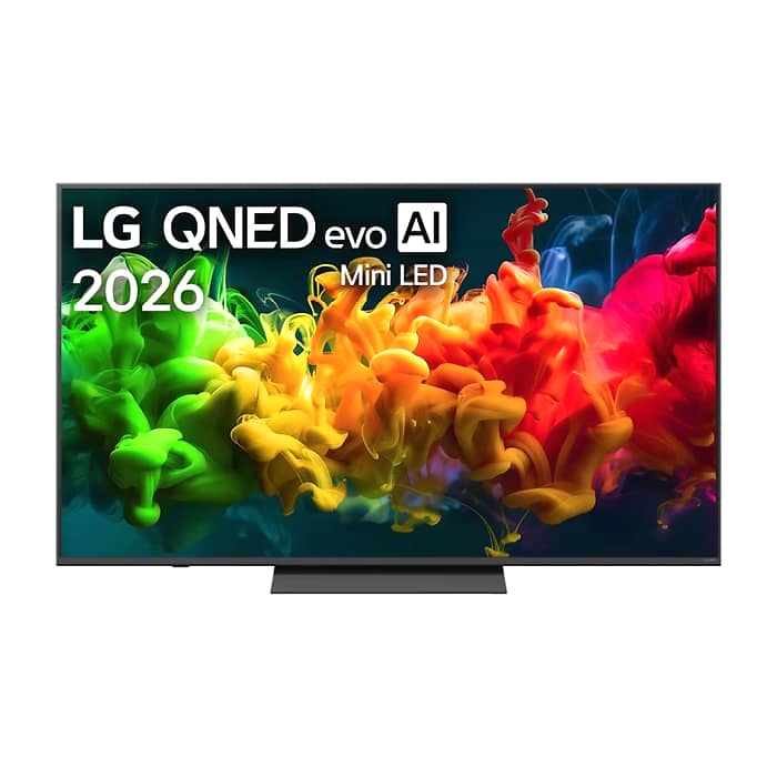 LG 65QNED81B3A, 65" 4K QNED MiniLED Smart TV, 3840x2160, DVB-T2/C/S2, Alpha7 AI Processor, HDR10 / HLG, webOS 26 ThinQ, VRR/ALLM / HGiG, 4K Super Upscaling, WiFi 5, Bluetooth 5.3, AirPlay 2, SPDIF, LAN, CI, HDMI, AI Sound Pro, Google Cast, Motion Boo