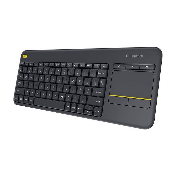 Logitech Wireless Touch Keyboard K400 Plus Black (тъмнейл - 2)