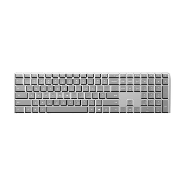 Microsoft Surface Keyboard 2 Bluetooth Eng Intl Commercial Gray