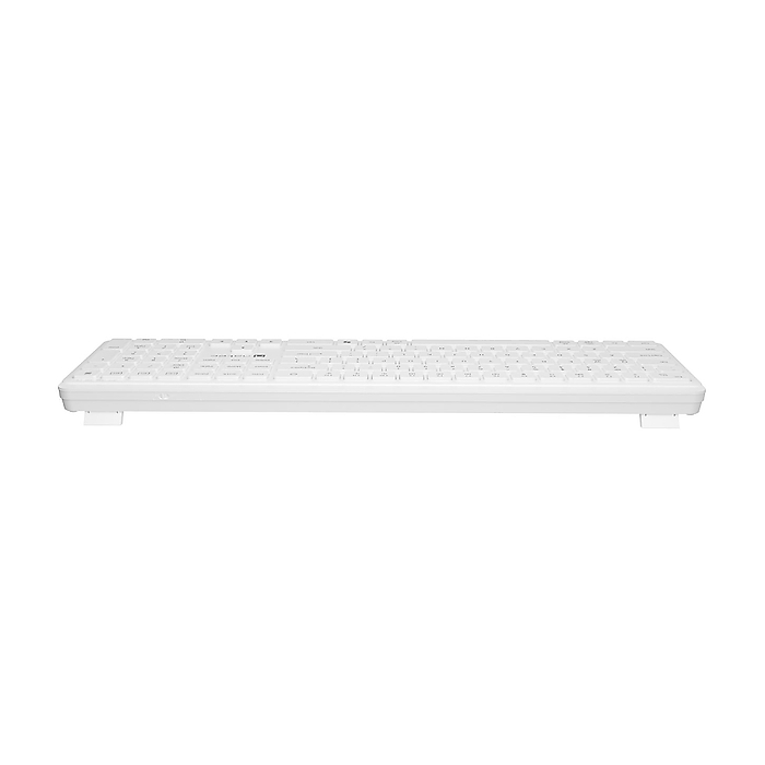 Natec Wireless Keyboard Tang US, BT+2.4GHz, Silent, Slim, White (тъмнейл - 5)