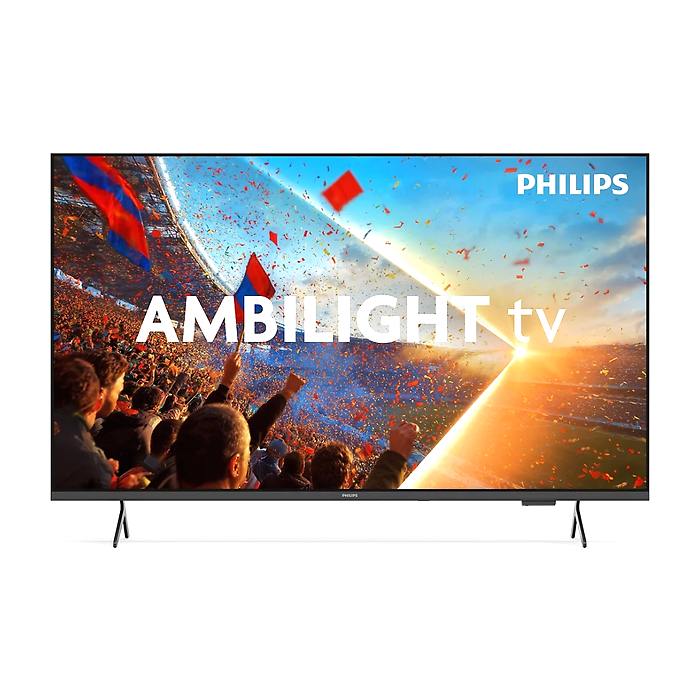 Philips 65PUS8001/12, 65" 4K UHD LED, 3840x2160p, 60Hz, DVB-T/T2/T2-HD/C/S/S2, 3 sided Ambilight, CL+2.0, Perfect Pixel UHD, HDR10, HLG, Titan OS, Dolby Atmos, 3*HDMI, 2*USB, 802.11ac, BT 5.2, Easy Link 3.0, 20W RMS, Black