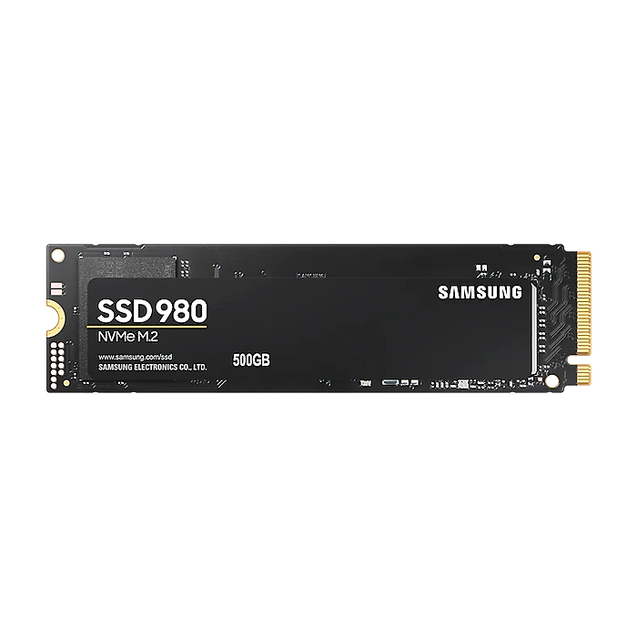 Samsung SSD 980 500GB PCIe 3.0 NVMe 1.4 M.2 V-NAND 3-bit MLC, Pablo Controller, 256-bit Encryption, Read 3100 MB/s Write 2600 MB/s