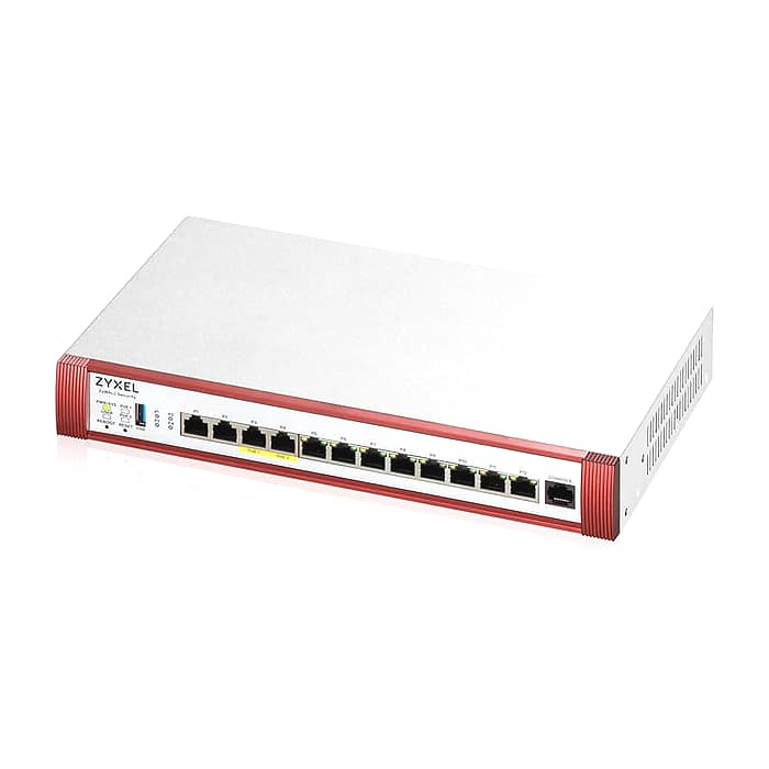 ZyXEL USG FLEX 500 H, User-definable ports with 2*2.5G, 2*2.5G (PoE+) & 8*1G, 1*USB with 1 YR Entry Defense Pack (тъмнейл - 2)
