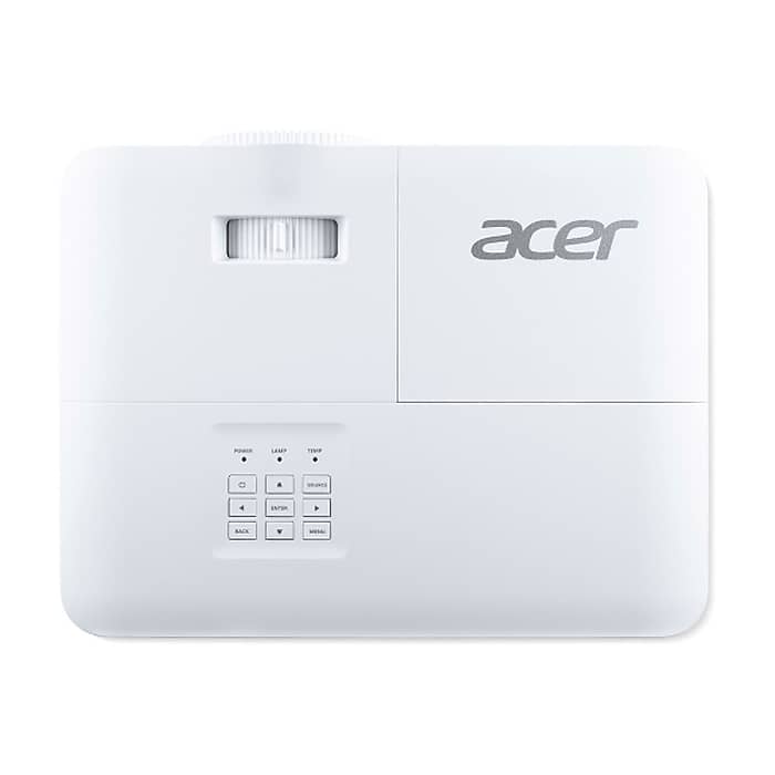 Acer Projector P1358i, DLP, WXGA (1280x800), 5000 ANSI Lumens, 20 000:1, 1.3x, HDMI 2x1.4, VGA, DC Out (5V/1A, USB-A), RCA, Audio in/out (3.5mm), Wireless dongle included, Speaker 10W, Bluelight Shield, Bag, 2.8kg, 3Y, White