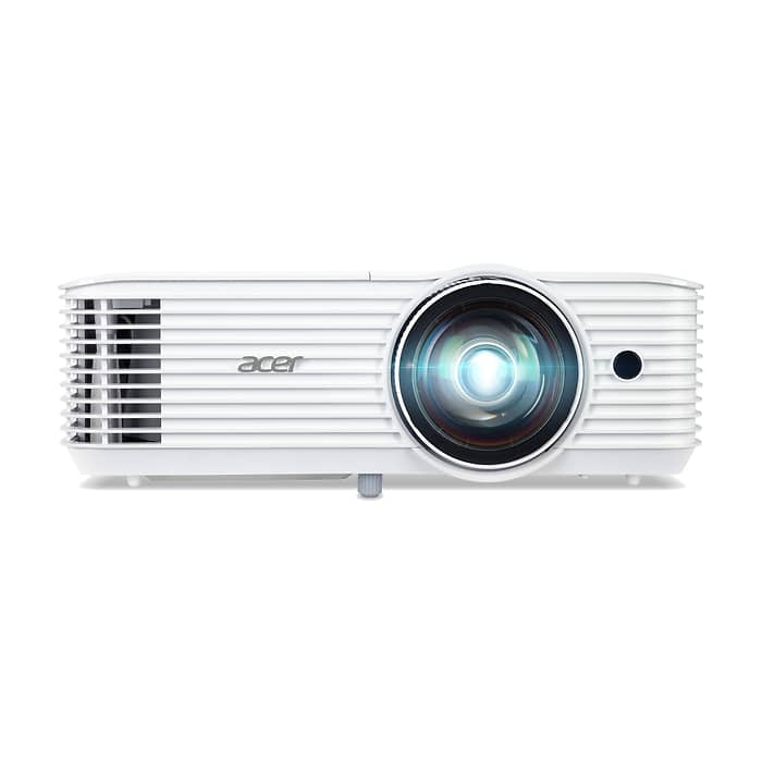 Acer Projector S1286H, DLP, Short Throw, XGA (1024x768), 3500 ANSI Lumens, 20000:1, 3D, HDMI 1.4, VGA, RCA, Audio in, Audio out, VGA out, DC Out (5V/1A, USB-A), Speaker 16W, Bluelight Shield, 3.1kg, 3Y, White