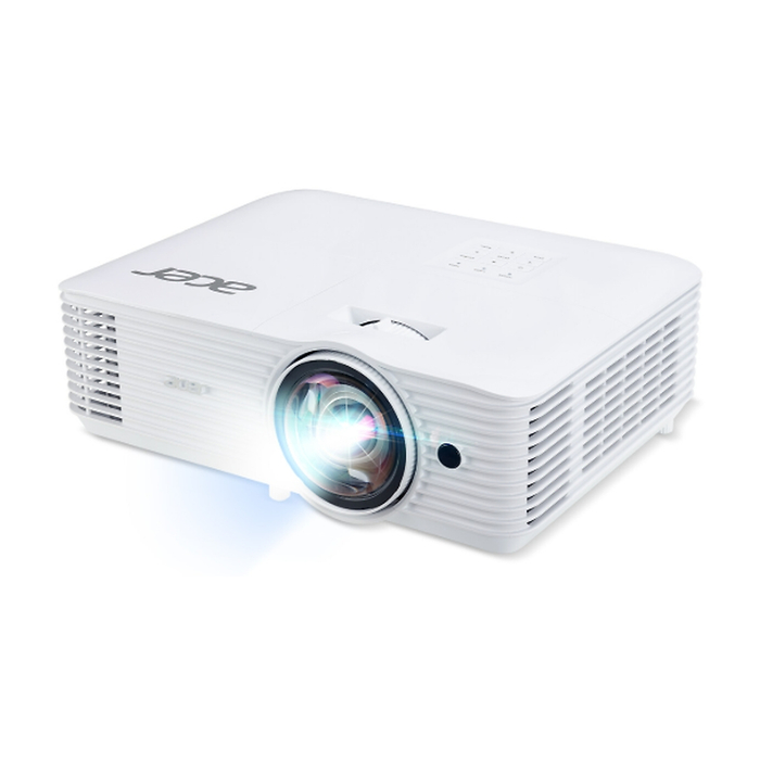 Acer Projector S1287n, DLP, Short Throw 0.6, XGA (1024x768), 4000 ANSI Lumens, 20 000:1, 1x, HDMI 2x1.4b, DC Out (5V/1A, USB-A), Component Video (D-sub), RCA, RG-45, RS232, Audio in/out, Speaker 16W, 3.1 kg, 3Y, White