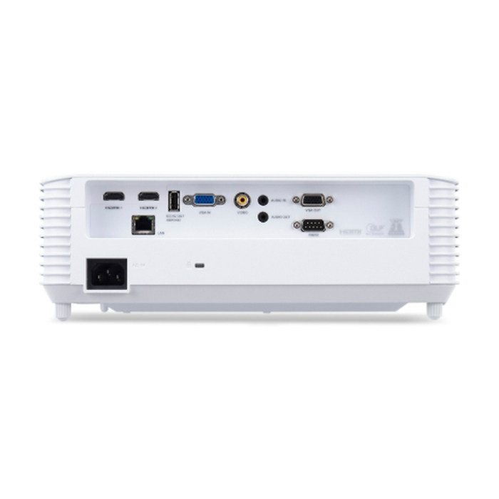 Acer Projector S1287n, DLP, Short Throw 0.6, XGA (1024x768), 4000 ANSI Lumens, 20 000:1, 1x, HDMI 2x1.4b, DC Out (5V/1A, USB-A), Component Video (D-sub), RCA, RG-45, RS232, Audio in/out, Speaker 16W, 3.1 kg, 3Y, White (тъмнейл - 3)
