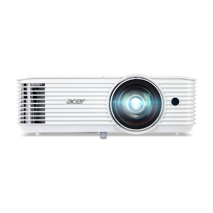 Acer Projector S1387, DLP, Short Throw, WXGA (1280x800), 4000 ANSI Lumens, 20 000:1, 1x, 3D Ready, HDMI 2x1.4, DC Out (5V/1A, USB-A), RS232, Speaker 16W, Bluelight Shield, 3.1 kg, 3Y, White
