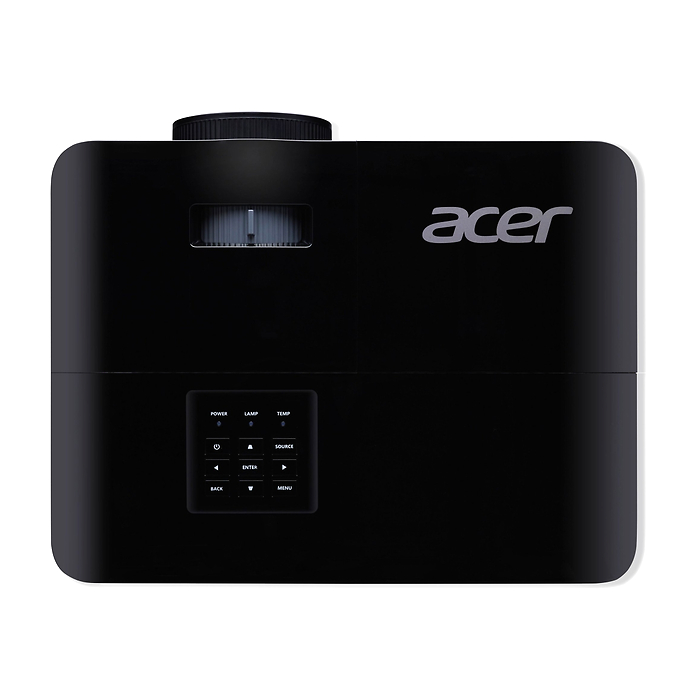 Acer Projector X129H, DLP, XGA (1024x768), 4800 ANSI Lumens, 20 000:1, 1.1x, 3D ready, HDMI 1.4, VGA, DC Out (5V/2A, USB-A), RCA, Audio in, Speaker 3W, Bluelight Shield, LumiSense, 2.8kg, 2Y, Black (тъмнейл - 5)