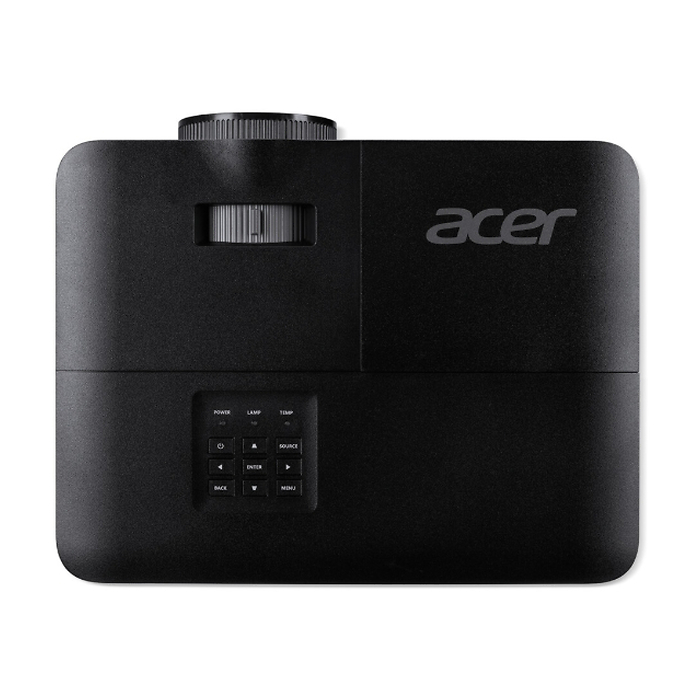 Acer Projector X1328AF, DLP, WXGA (1280x800), 5000 ANSI Lumens, 20 000:1, 1.1x, 3D ready, VGA, HDMI 1.4x2, USB (Type A), RCA, RS232, Audio in/out, Auto Keystone, Auto Focus, Speaker 3W, 2.8kg, 2Y, Black (тъмнейл - 3)