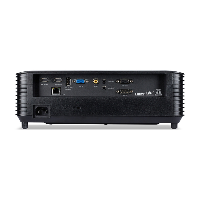 Acer Projector X1328WHn, DLP, WXGA (1280x 800), 5000 ANSI Lumens, 20 000:1, 1.1x, 3D ready, HDMI 1.4x2, VGA in/out, DC Out (5V/1.5A, USB-A), RCA, RS232, RG-45, Audio in/out, Auto keystone, Speaker 3W, 2.7kg, 2Y, Black (тъмнейл - 3)