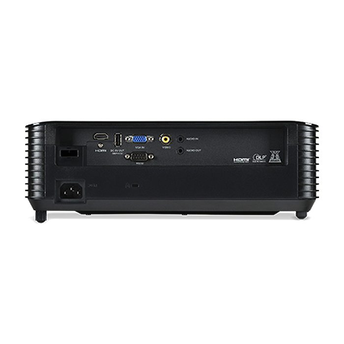 Acer Projector X1328Wi, DLP, WXGA (1280x800), 5000 ANSI Lumens, 20 000:1, 1.1x, 3D ready, 24/7 operation,Wifi, HDMI 1.4, VGA, DC Out (5V/1.5A,USB-A), RCA, RS232, Audio in/out, Speaker 3W, Auto keystone, Wireless dongle included, 2.7kg, 2Y, Black (тъмнейл - 5)