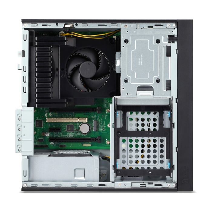 Acer Veriton, VX4720GT Core i5- 14400 (up to 4.7GHz, 20MB), 1*16GB DDR5, 512GB SSD M.2, DVD+RW, Intel UHD Graphics, TPM 2.0, GLAN, 300W 80PLUS Bronze, KBD& Mouse USB, No OS, 3Y warranty + Acer Vero V247YGbmipx, 23.8'' (тъмнейл - 3)