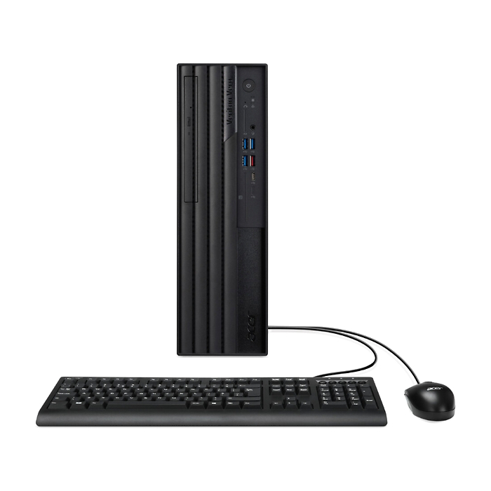 Acer Veriton, VX4720GT Core i5- 14400 (up to 4.7GHz, 20MB), 1*16GB DDR5, 512GB SSD M.2, DVD+RW, Intel UHD Graphics, TPM 2.0, GLAN, 300W 80PLUS Bronze, KBD& Mouse USB, No OS, 3Y warranty + Acer Vero V247YGbmipx, 23.8'' (тъмнейл - 4)