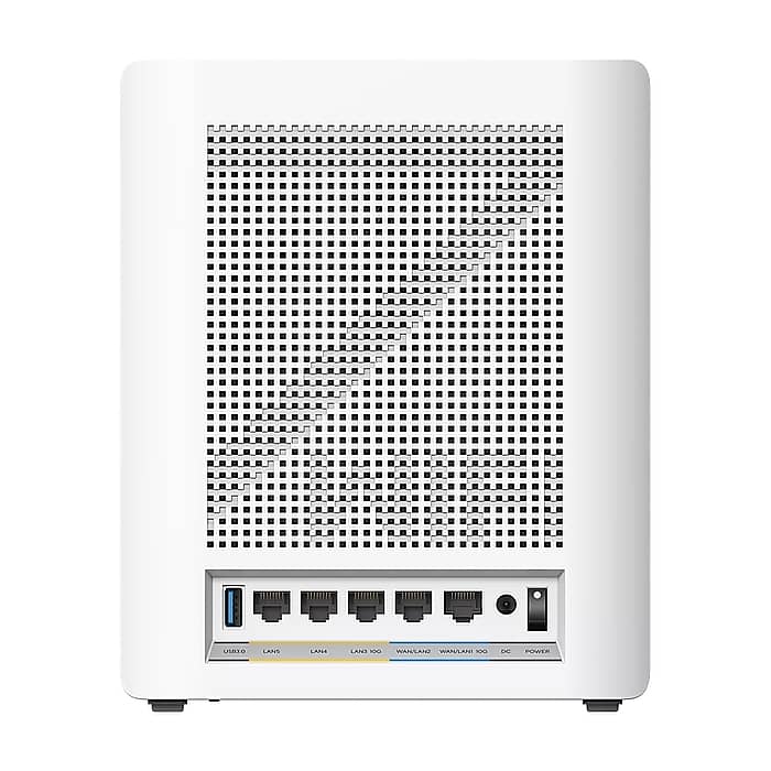 Asus Mesh WiFi system, ZenWiFi BQ16 1PK, BE25000, Quad-Band, up to 380m2, Quad-Core 2.6GHz CPU, 256MB/2GB Flash/RAM, 10G dual-port, Smart Home Master SSIDs, AiProtection Pro, Adaptive QoS, VPN server/client, IPTV, OFDMA, Beamforming, AiMesh, 4G&5G, Wh (тъмнейл - 4)