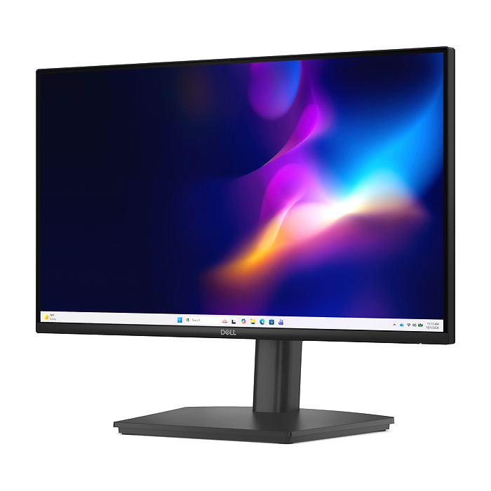 Dell E2226HS, 21.5" LED Anti-Glare, IPS, 5ms GTG, 100 Hz, 1000:1, 300 cd/m2, Full HD 1920x1080, VGA, HDMI, Display Port, Speakers, Height-Adjustable, Pivot, Swivel, Tilt, Low Blue Light, Black (тъмнейл - 2)