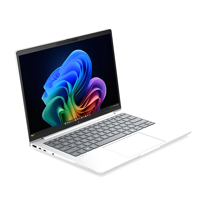 HP EliteBook 8 G2i AI 14 Glacier Silver, Core Ultra 7 366H(up to 4.8GH/18MB/16C), 14" WUXGA AG 300nits, 32GB 5600 MHz 1DIMM, 1TB PCIe SSD, WiFi 7 + BT 6, Backlit Kbd, FPR, 3C Batt, Win 11 Pro, 3Y Warranty Onsite (тъмнейл - 3)