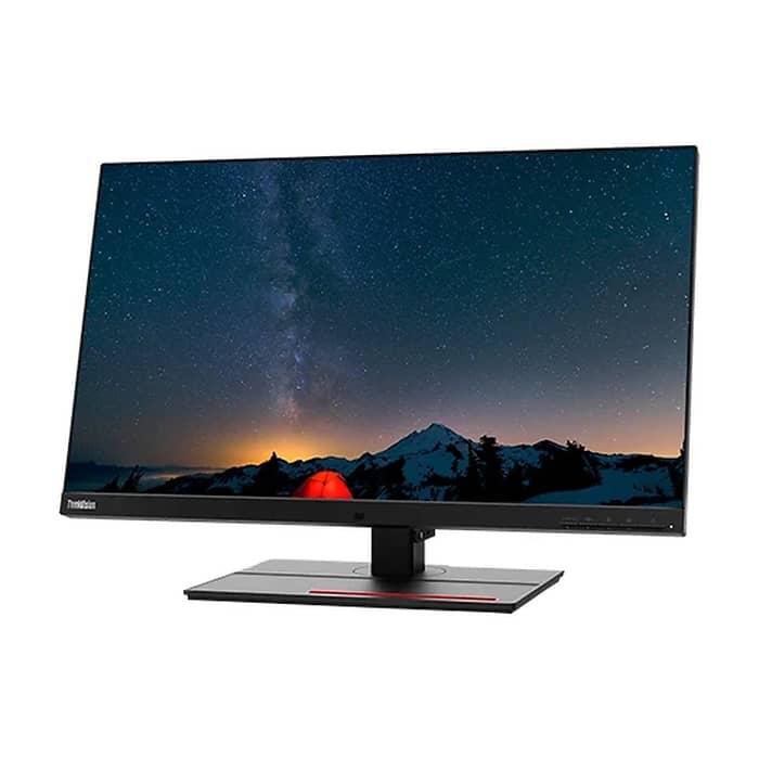 Lenovo ThinkVision P27u-20 27" IPS, 16:9, 3840x2160, 1000:1, 4/6ms, HDMI, DP, Thunderbolt, USB hub, USB type C, Tilt, Swivel, Pivot, Height Adjust Stand (тъмнейл - 2)
