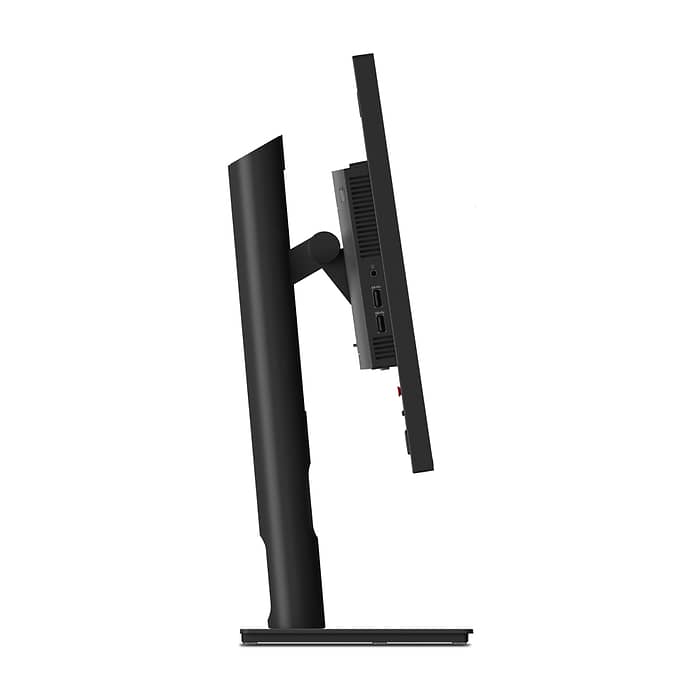 Lenovo ThinkVision T24d-30 Monitor Lenovo ThinkVision T24d-30 24" IPS, WLED, 1920x1200, 16:10, 300 cd/m2, 1500:1, 100Hz, Tilt, Swivel, Pivot, Height Adjust Stand, USB -A,B, HDMI, DP, VGA (тъмнейл - 5)