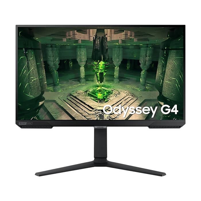 Samsung 27BG400 27" Odyssey G4, IPS, 240 Hz, 1 ms GTG, 1920x1080, 400 cd/m2, 1000:1 Contrast, Eco Saving Plus, Flicker Free, AMD FreeSync Premium, Black Equalizer, DP, 2xHDMI, Headphone Jack, Black