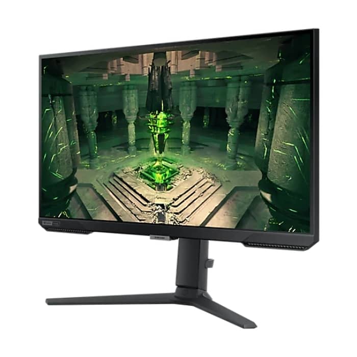 Samsung 27BG400 27" Odyssey G4, IPS, 240 Hz, 1 ms GTG, 1920x1080, 400 cd/m2, 1000:1 Contrast, Eco Saving Plus, Flicker Free, AMD FreeSync Premium, Black Equalizer, DP, 2xHDMI, Headphone Jack, Black (тъмнейл - 3)