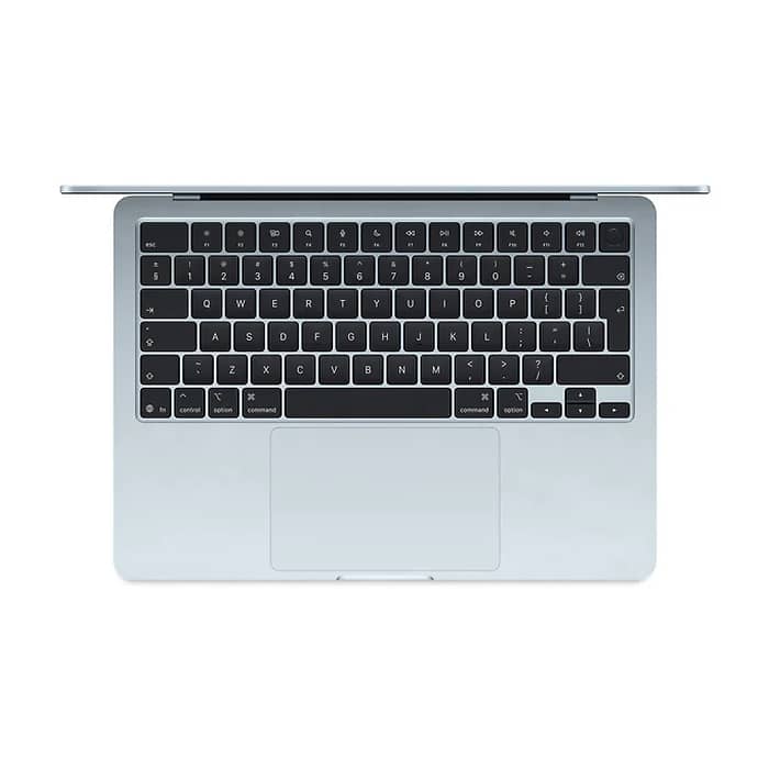 Apple MacBook Air 13.6 with Liquid Retina Apple M5 chip with 10-core CPU and 10-core GPU, 24GB, 1TB SSD, macOS, Sky Blue, INT keyboard, 2026 (тъмнейл - 2)