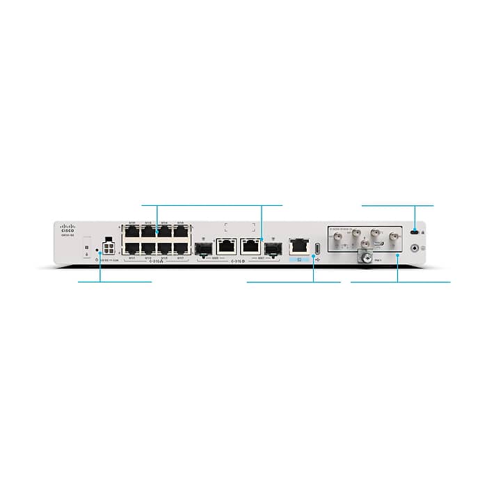 Cisco 8100 Series Secure Router, 8151-G2 (тъмнейл - 2)