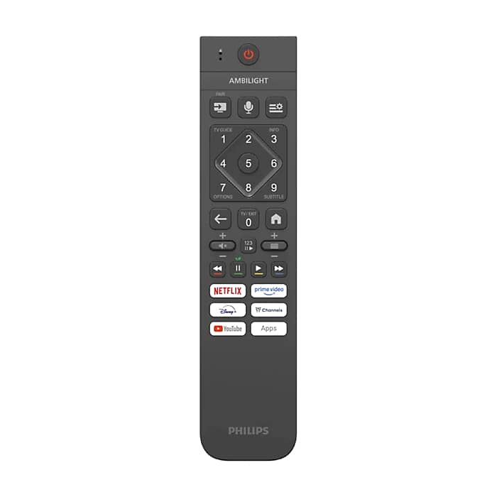 Philips 55PQS9011/12, 55" Ambligth TV, 4K QLED, 144 HZ VRR, P5 perfect, Dolby Vision 2, Dolby Atmos, WiFi 5, BT 5.4, Slim design, 40 W, Swivel Stand,AirPlay 2, Voice control (тъмнейл - 4)