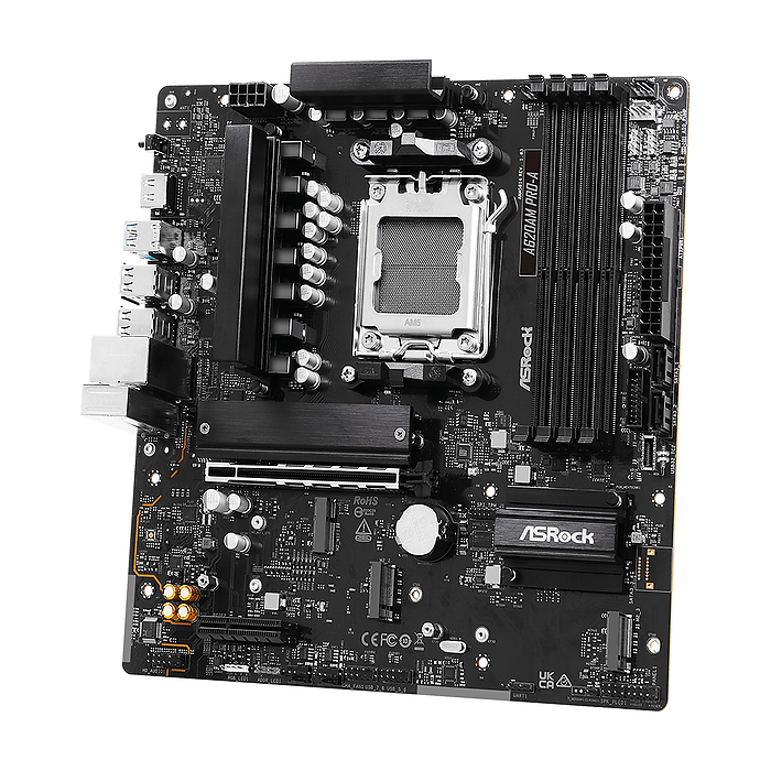 Дънна платка ASRock A620AM PRO-A, AM5, DDR5