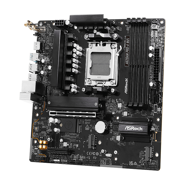 Дънна платка ASRock A620AM PRO-A WIFI, AM5, DDR5