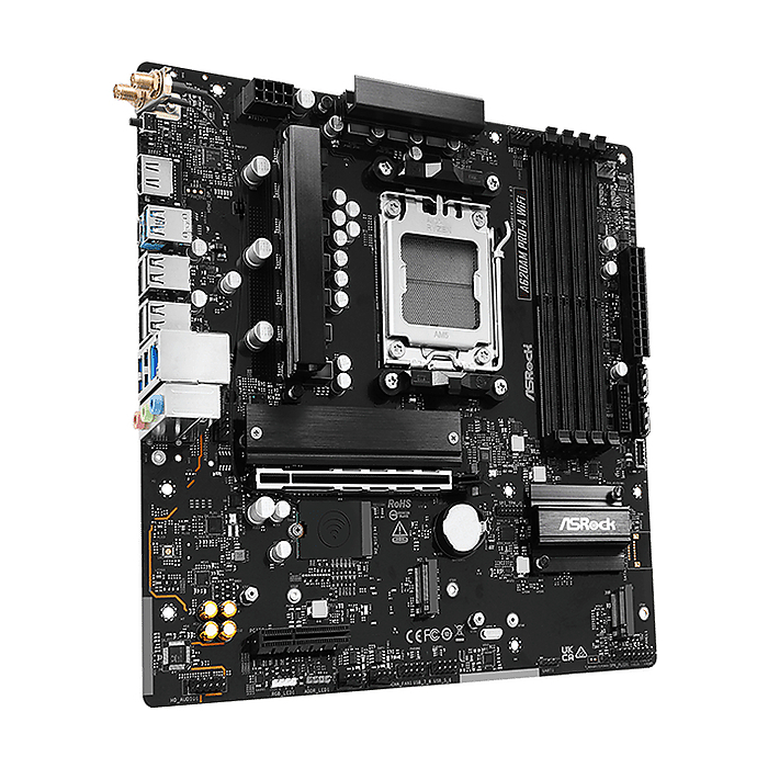 Дънна платка ASRock A620AM PRO-A WIFI, AM5, DDR5