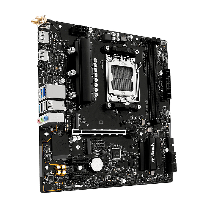 Дънна платка ASRock A620AM-X WIFI, AM5, DDR5
