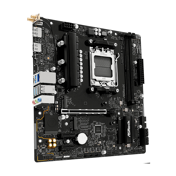 Дънна платка ASRock A620AM-X WIFI, AM5, DDR5