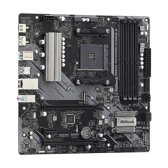 Дънна платка ASRock B550M Phantom Gaming 4, AM4, DDR4