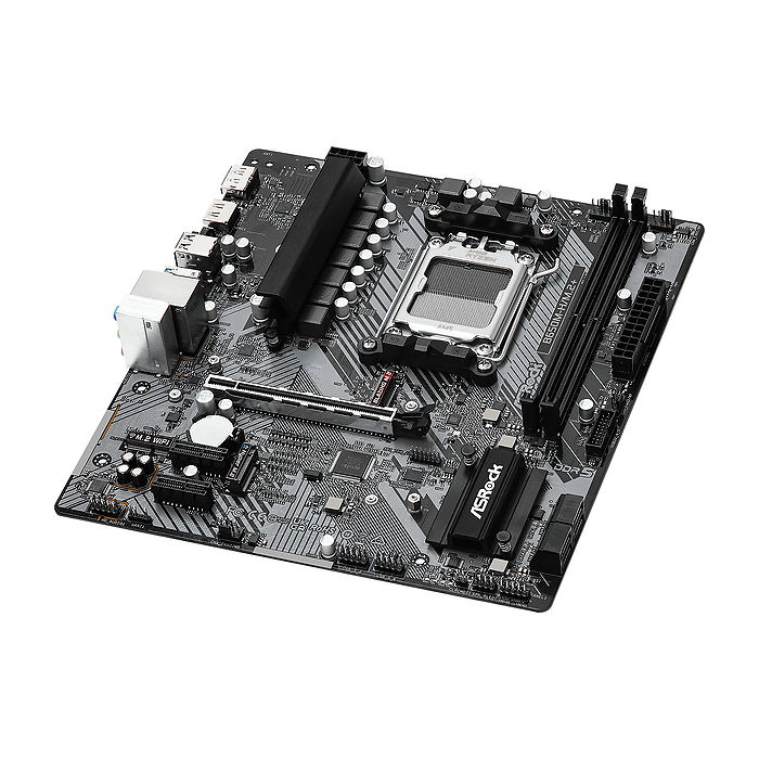 Дънна платка ASROCK B650M-H/M.2+, Socket AM5, 2xDDR5