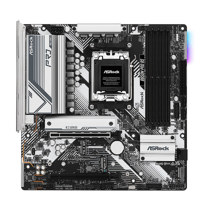 Дънна платка ASRock B650M PRO RS, Socket AM5, DDR5