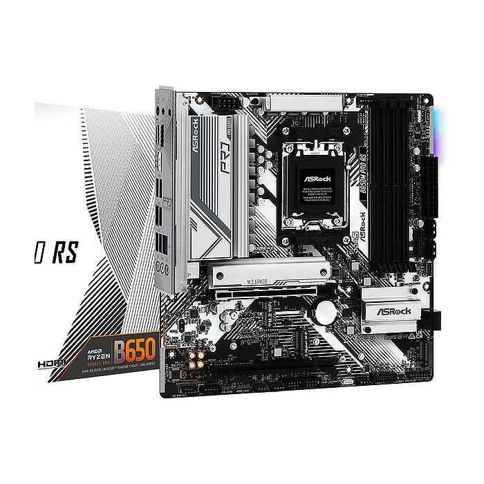 Дънна платка ASRock B650M PRO RS, Socket AM5, DDR5