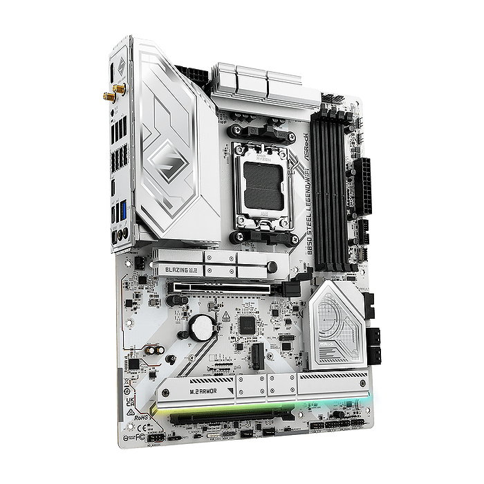 Дънна платка ASRock B850 STEEL LEGEND WIFI 7 socket AM5, DDR5