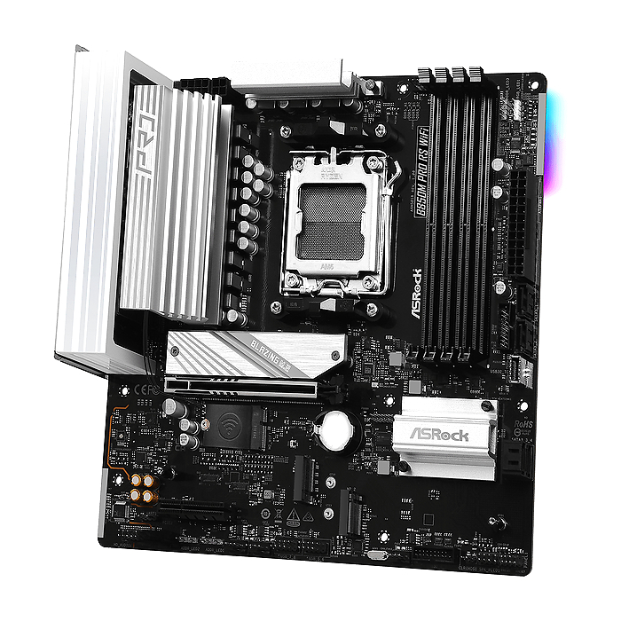 Дънна платка ASRock B850M Pro RS WIFI 6E socket AM5, DDR5