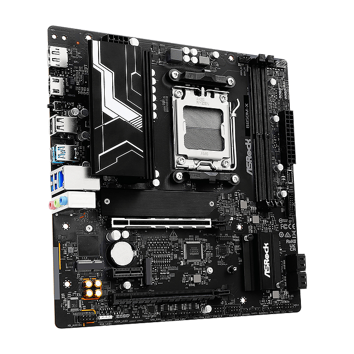 Дънна платка ASRock B850M-X socket AM5, DDR5