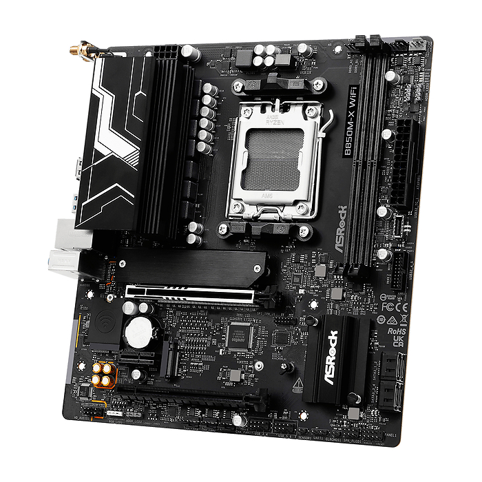 Дънна платка ASRock B850M-X WiFi R2.0 socket AM5, DDR5