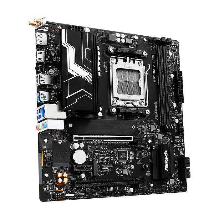 Дънна платка ASRock B850M-X WiFi R2.0 socket AM5, DDR5