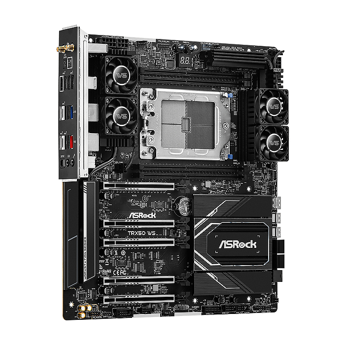 Дънна платка ASROCK TRX50 WS, Socket sTR5, ATX, 4xDDR5