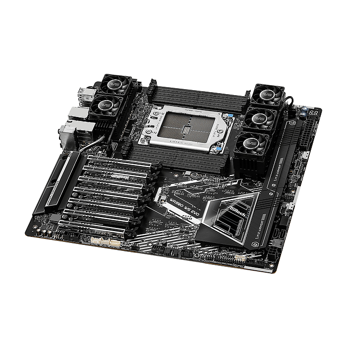 Дънна платка ASROCK WRX90 WS EVO, Socket sTR5, ATX, 8xDDR5
