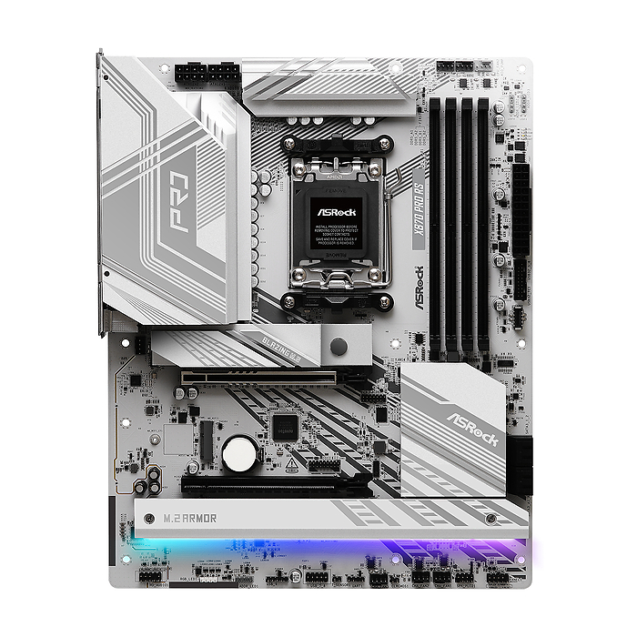 Дънна платка ASROCK X870 PRO RS, Socket AM5, DDR5